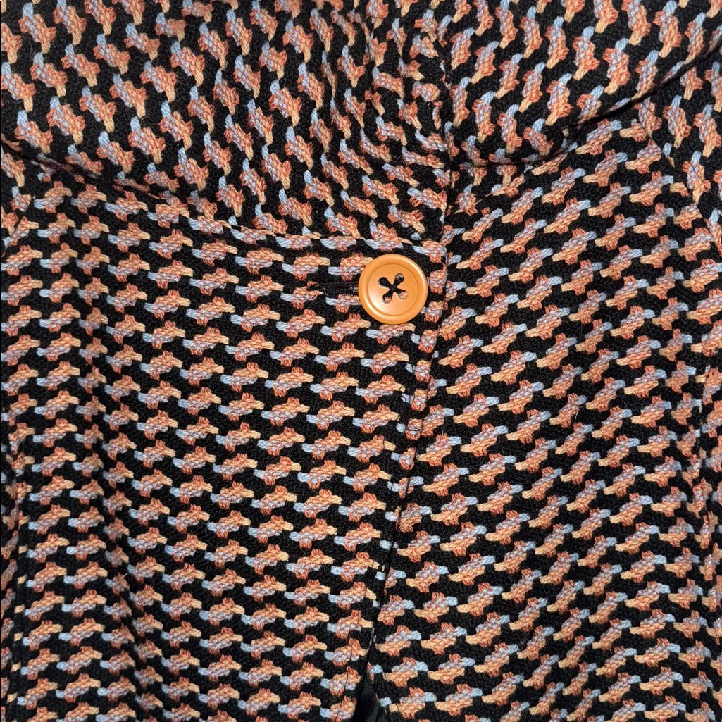 Anthropologie Nick & Mo Cropped Plaid Wool Blend Jacket Coat Women’s M Medium - Image 6