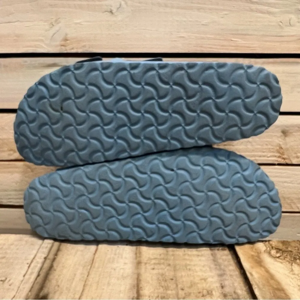 Birkenstock Arizona 1024105 Sandals Sky Blue Patent BF Cork Footbed Narrow 39 8 - Image 7