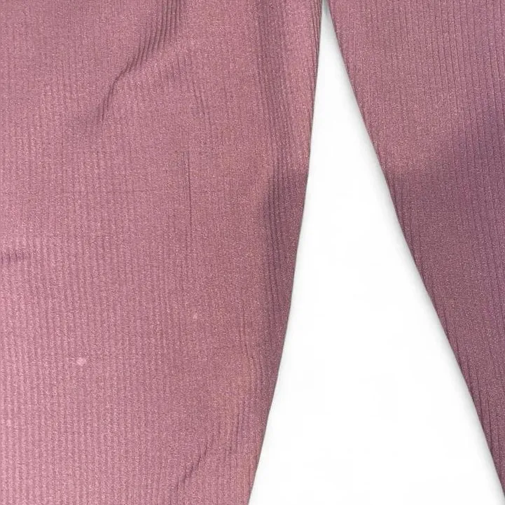 mauve pink ribbed leggings from Abercrombie & fitch - Image 6