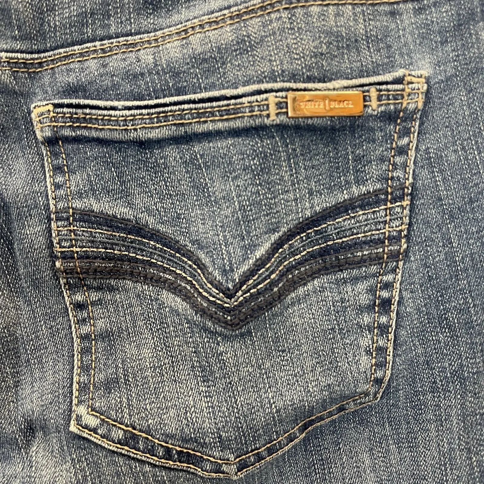 White House Black Market Womens 6R Jeans Boot Leg Medium Wash WHBM - Image 6