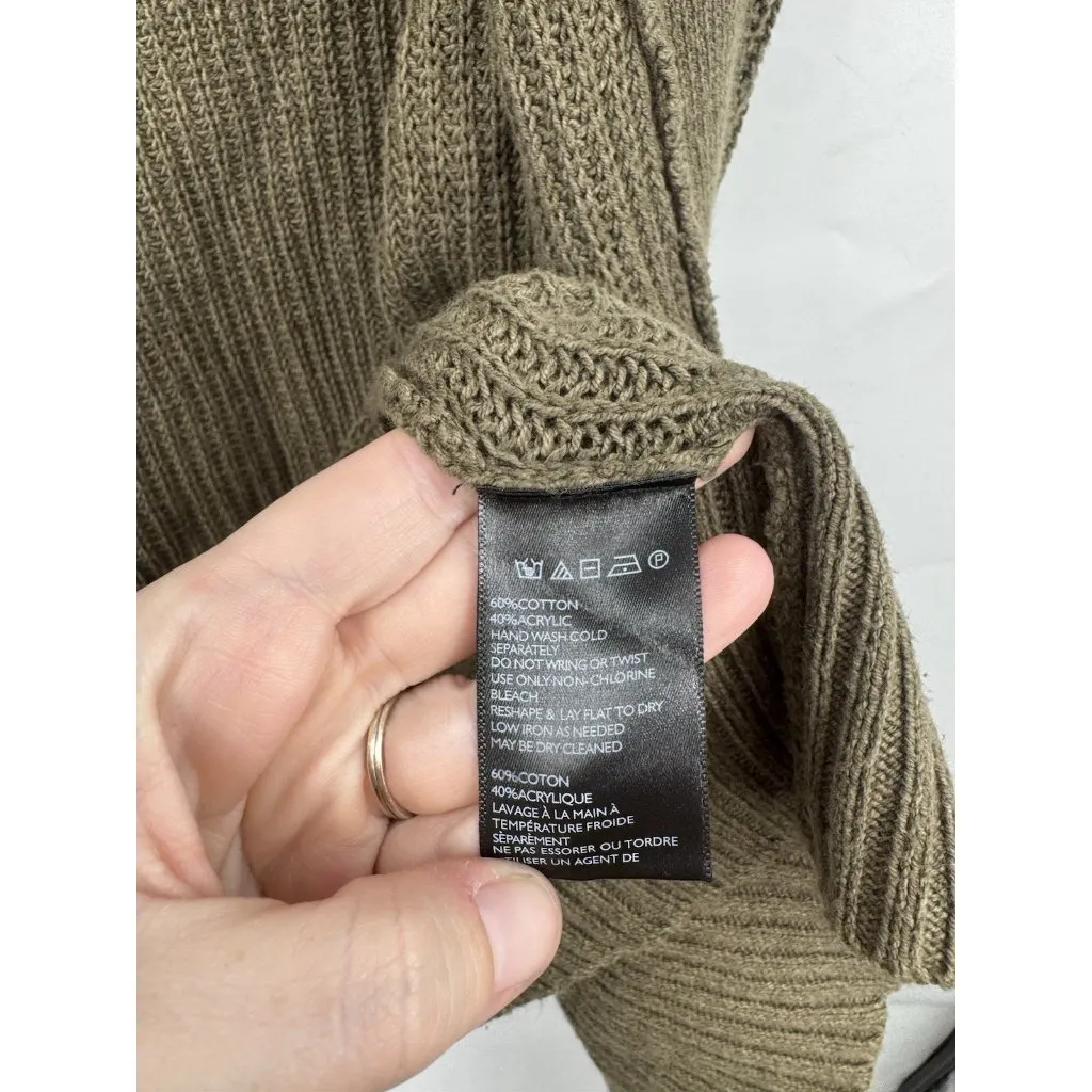 BDG Urban Outfitters‎ Cardigan Women Small Olive Green Granolagirl Western - Image 4