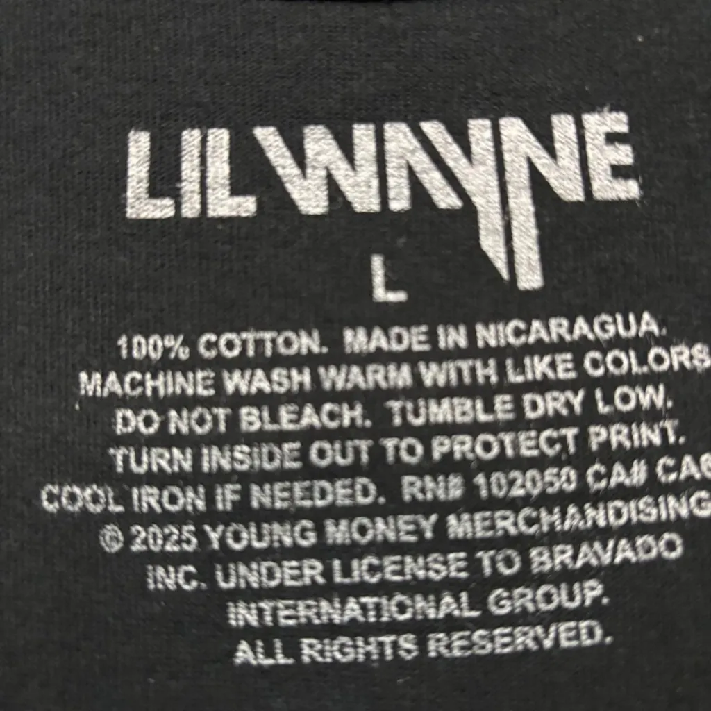 Lil Wayne Tha Carter Collection Album Art Collage T-Shirt L - Image 4