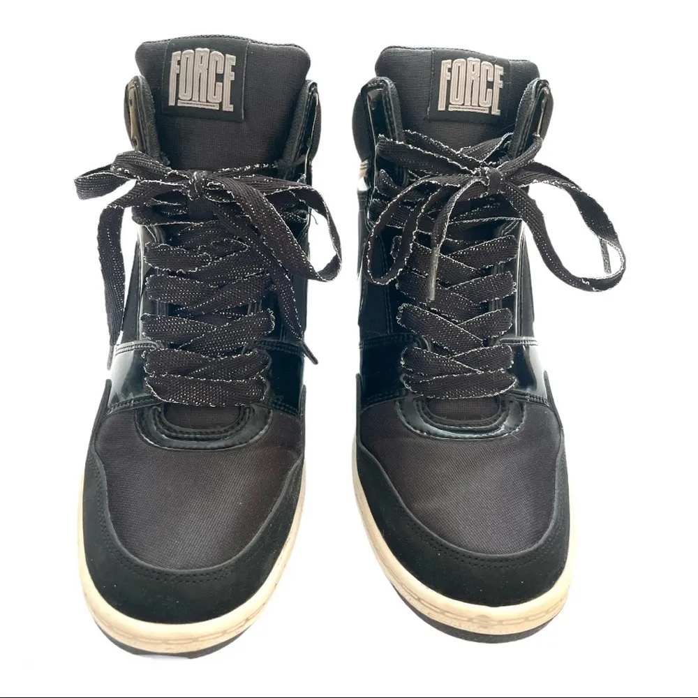 Nike Dunk Force Sky High Black Wedge Sneaker Size 9 - Image 5