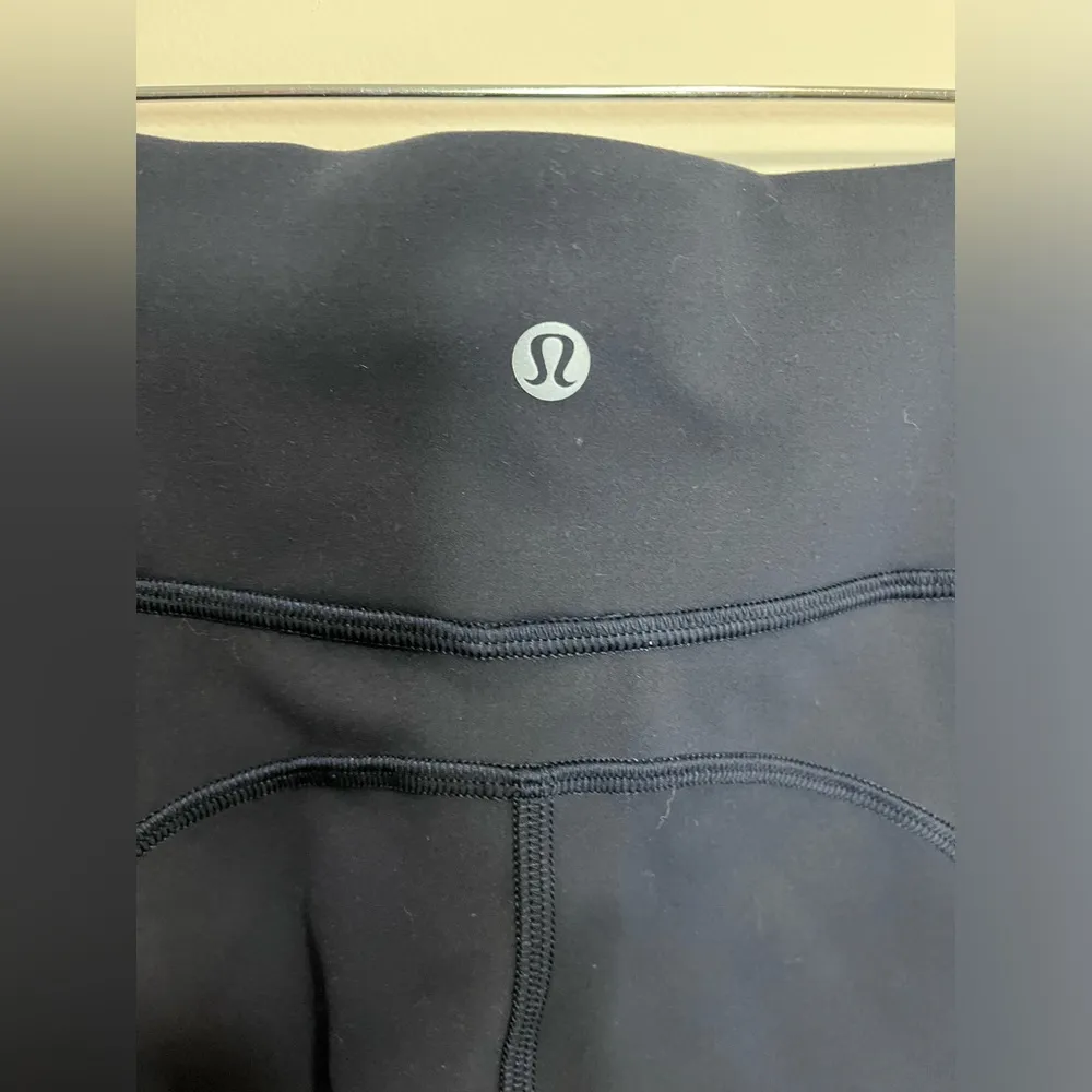 LULULEMON Fast And Free Non Reflective Nulux Tight Leggings Womens Sz 4 25” - Image 4