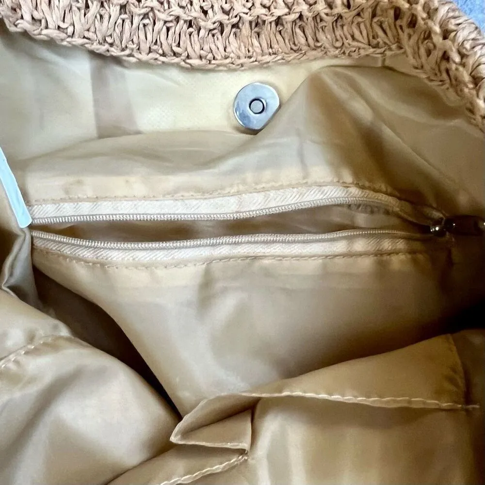 Vacay Beach Tote Bag Brown - Image 12