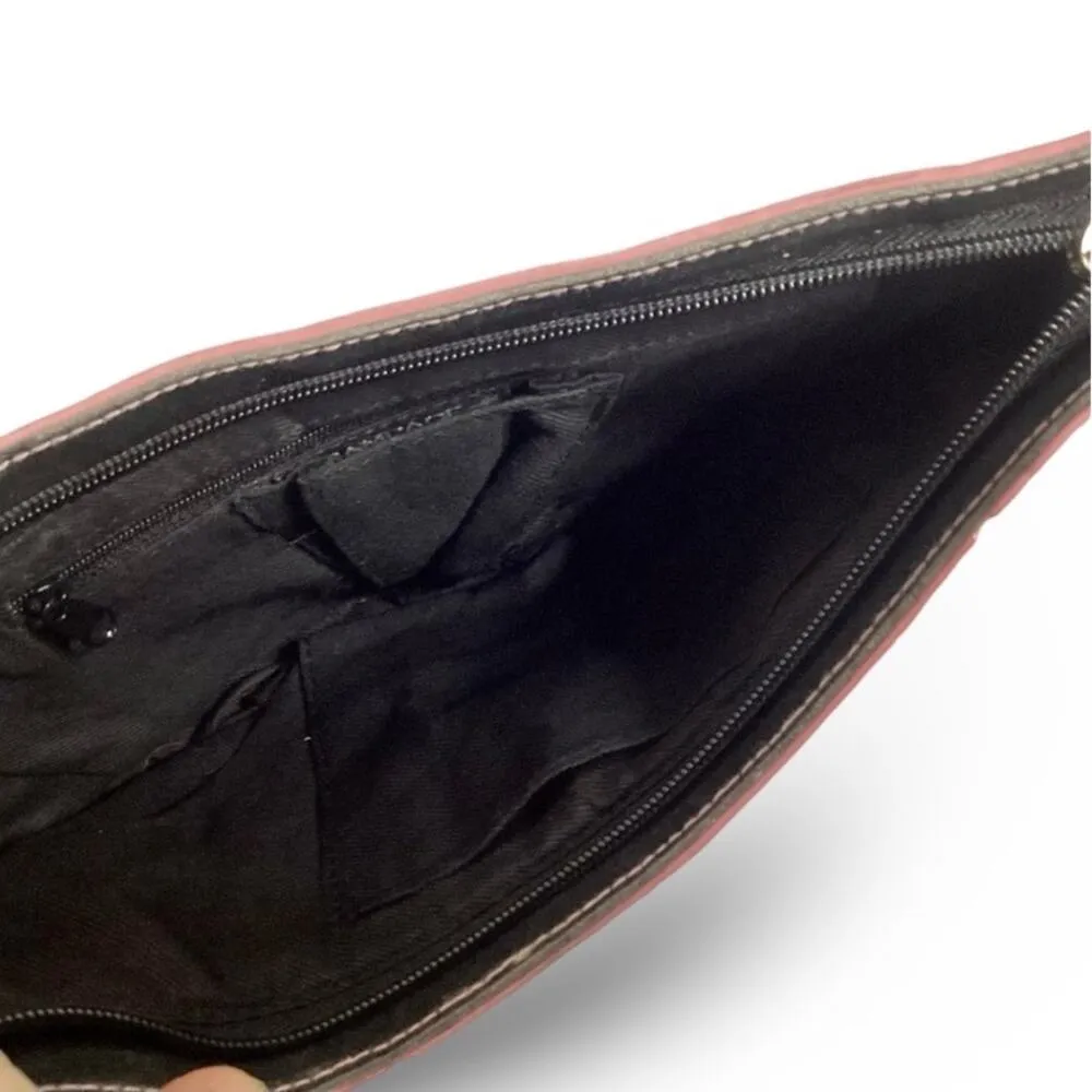 Mini Zip Shoulder Bag Black - Image 4