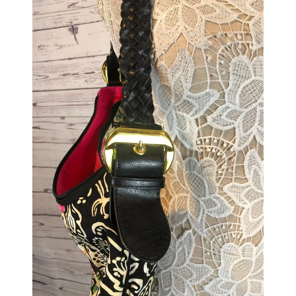 Weekend Traffic bright floral shoulder bag - Image 11