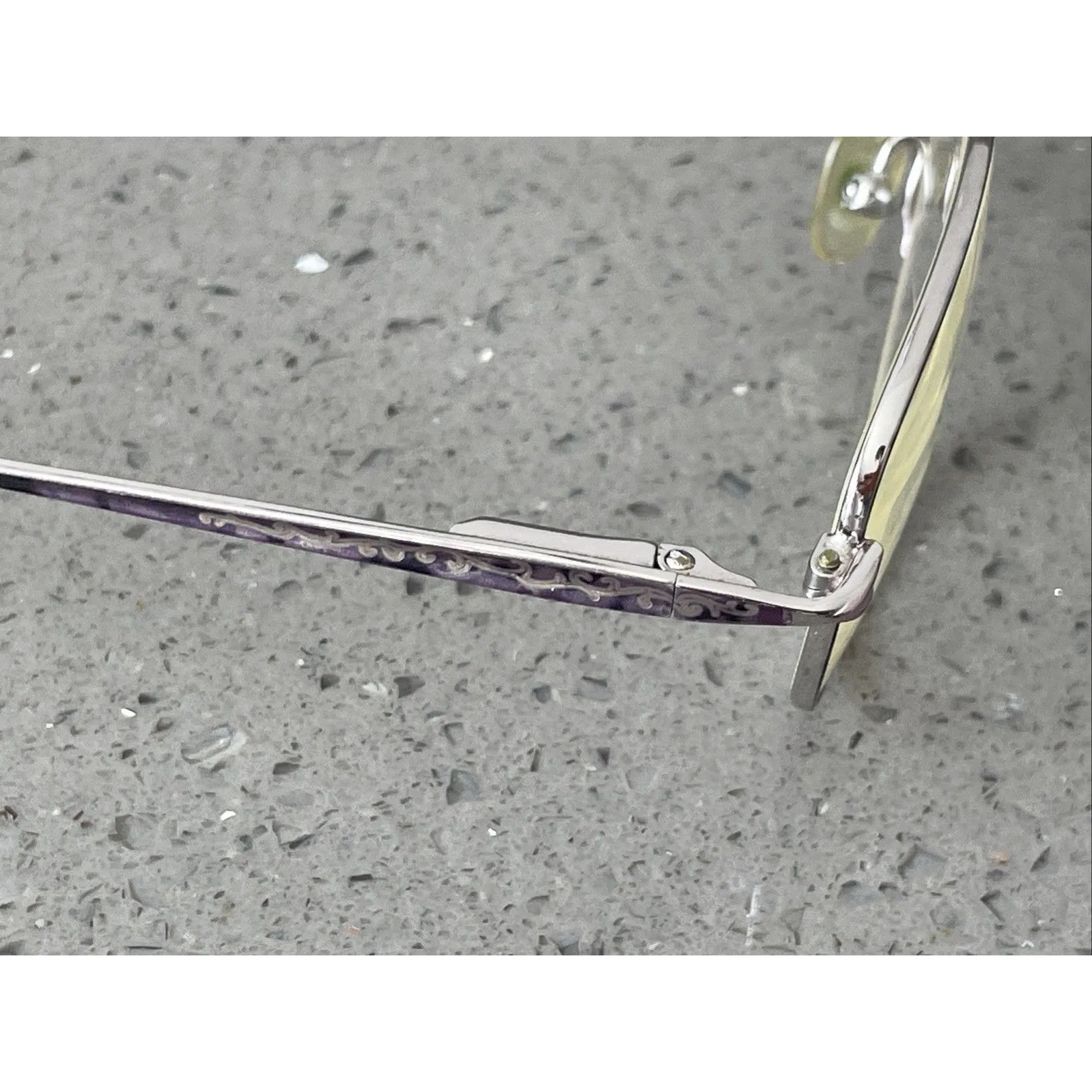 LAURA ASHLEY EYEGLASSES Frames ONLY Madge Plum 54-16-130 FLEX HINGE full rim - Image 10