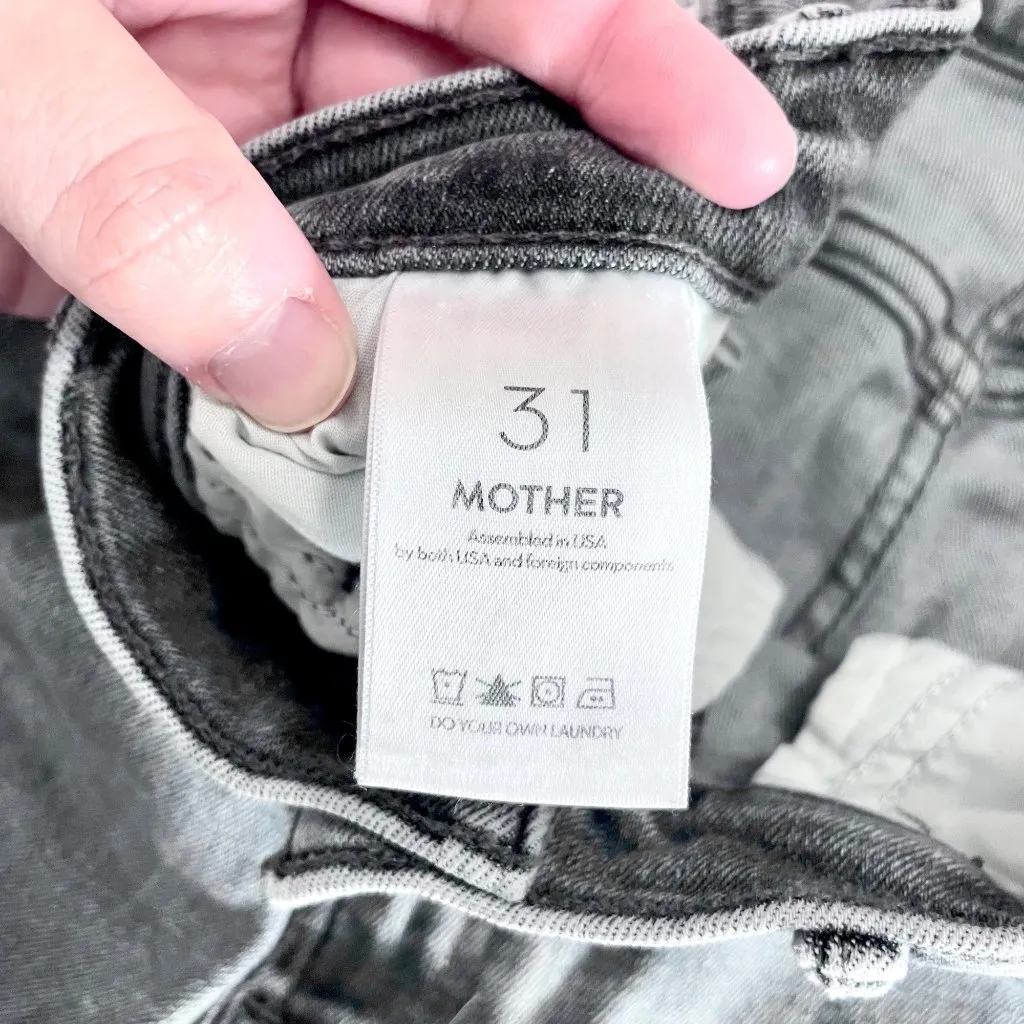 Mother The Hustler Ankle Jeans Northern Lights Bootcut Size 31 Blue - Image 5