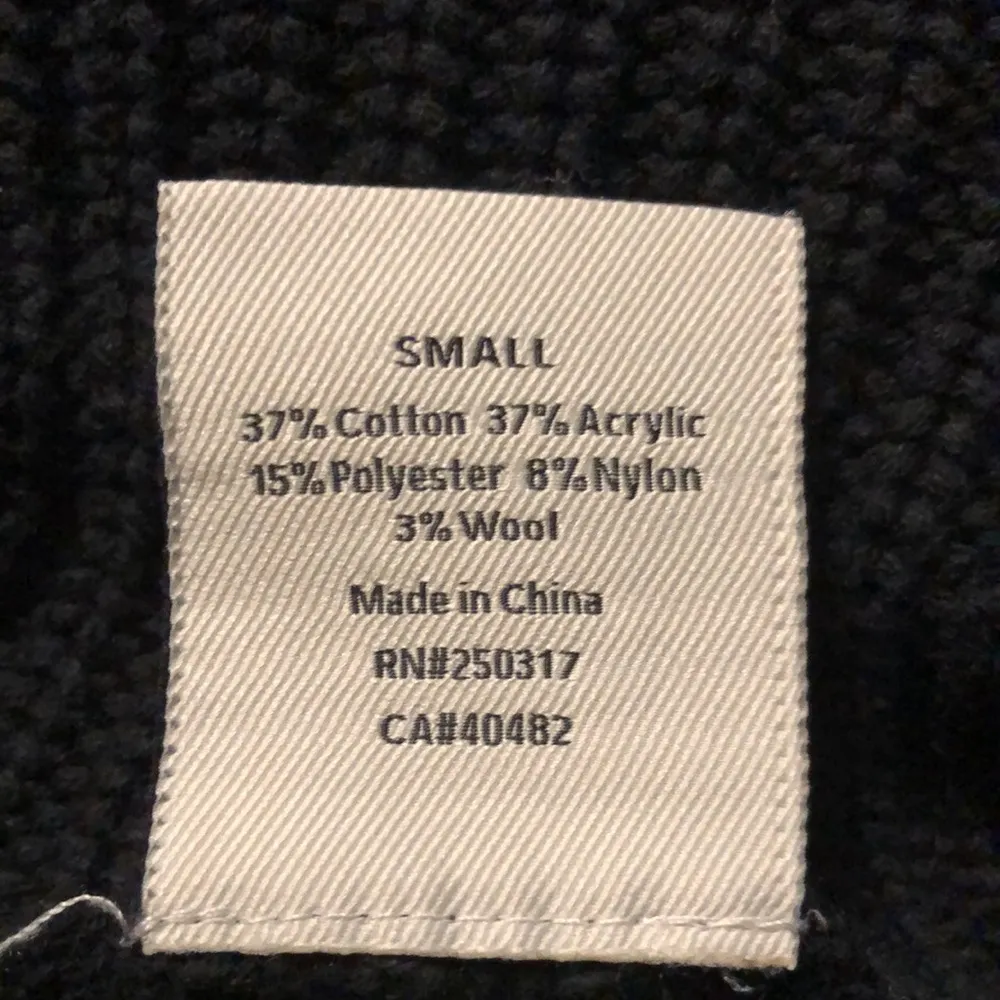 Darwell Colorblock Oversized Pullover Sweater Black sz Small fits M-Large - Image 7