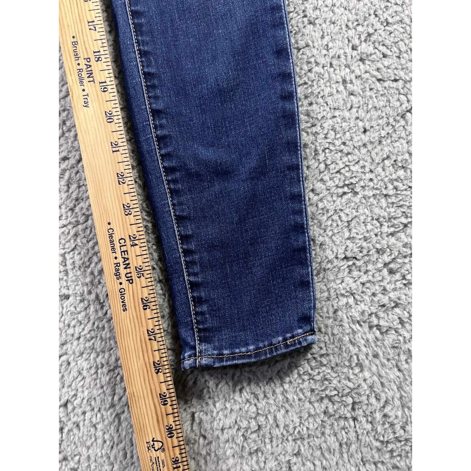 Articles Of Society Jeans Women 28 Low Rise Skinny Dark Denim Capsule Minimalist - Image 6