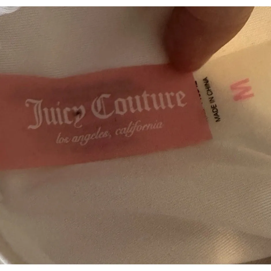 NEW Juicy Couture Swimsuit Rainbow One Piece Medium Women‎ Open Side Strappy - Image 7