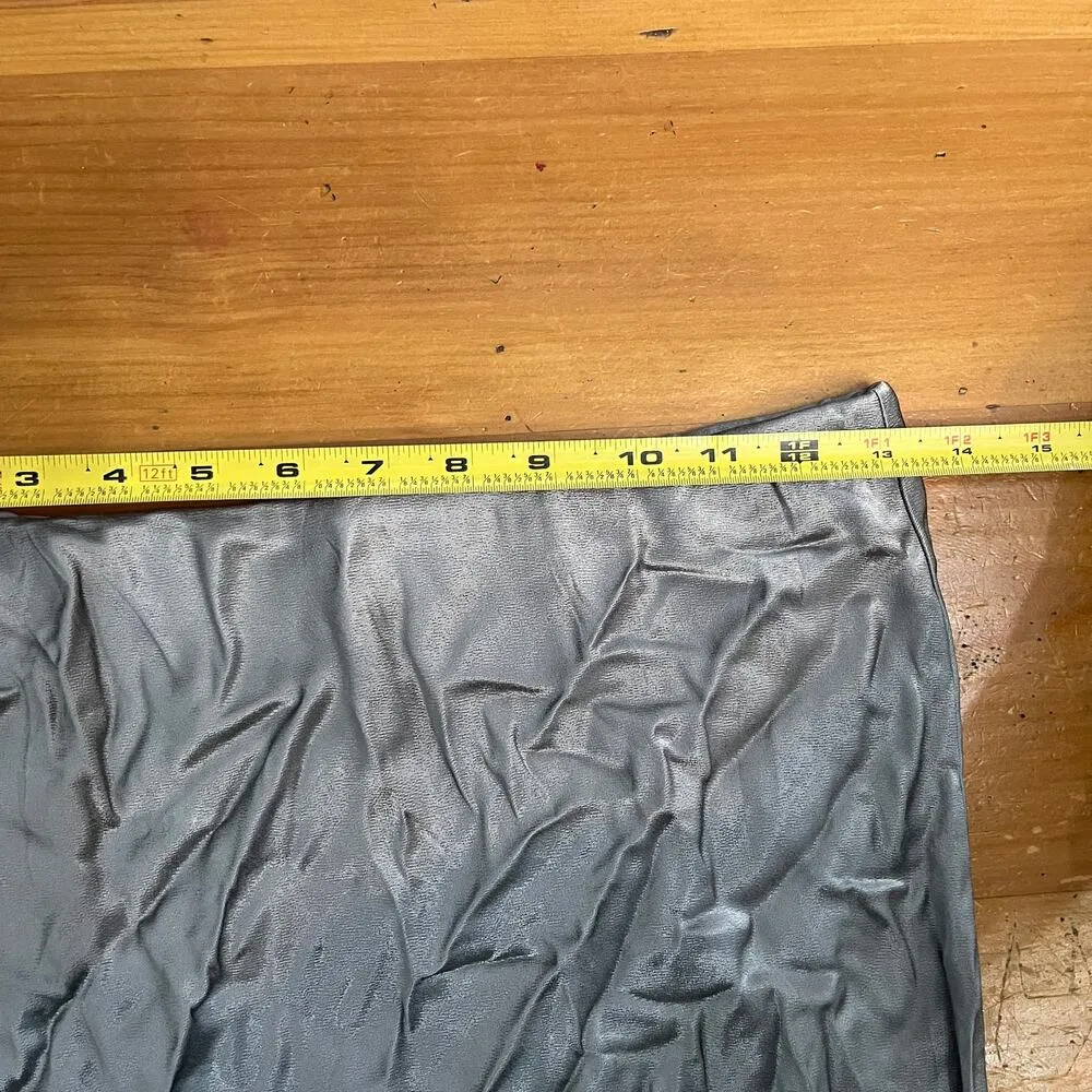 The Drop Alya Maxi Pull Up Skirt Ultimate Gray Size Small NWT - Image 7