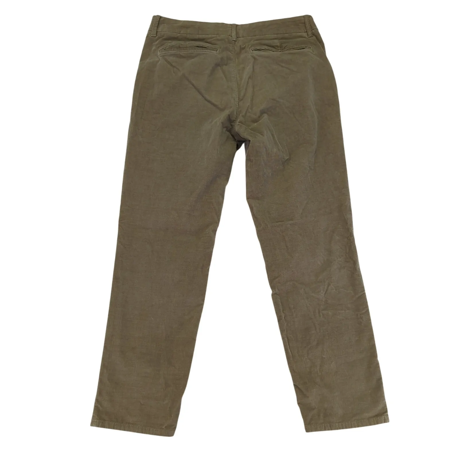 Vince Corduroy Chino‎ Pants V442521496 Tan Beige Straight Leg Women's 6 Stretch - Image 2