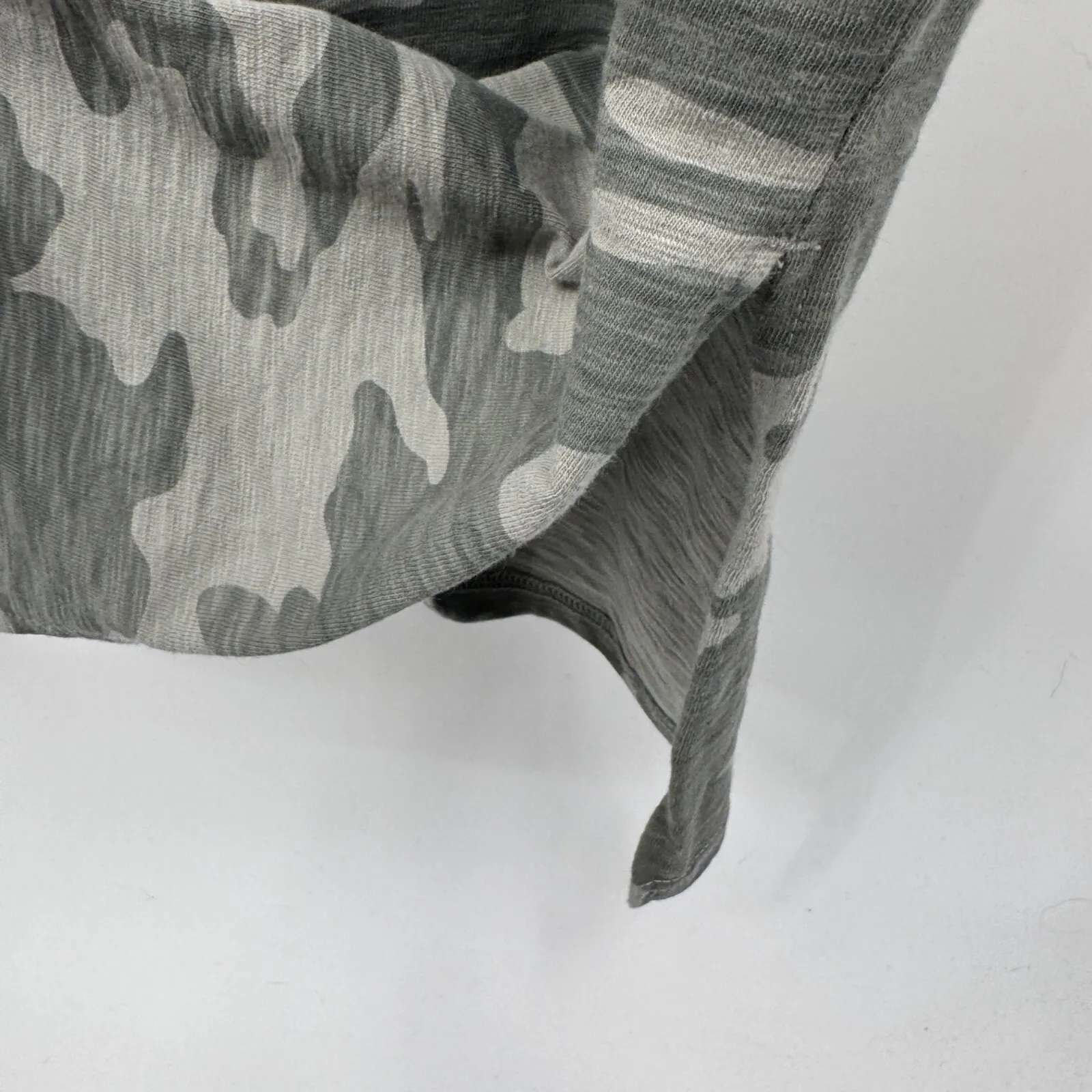 Universal Threads‎ T-Shirt Maxi Dress Womens Large Green Camo 100% Cotton - Image 3