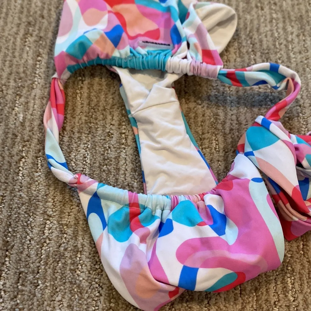 Colorful Abstract Bikini Bottom - Image 2