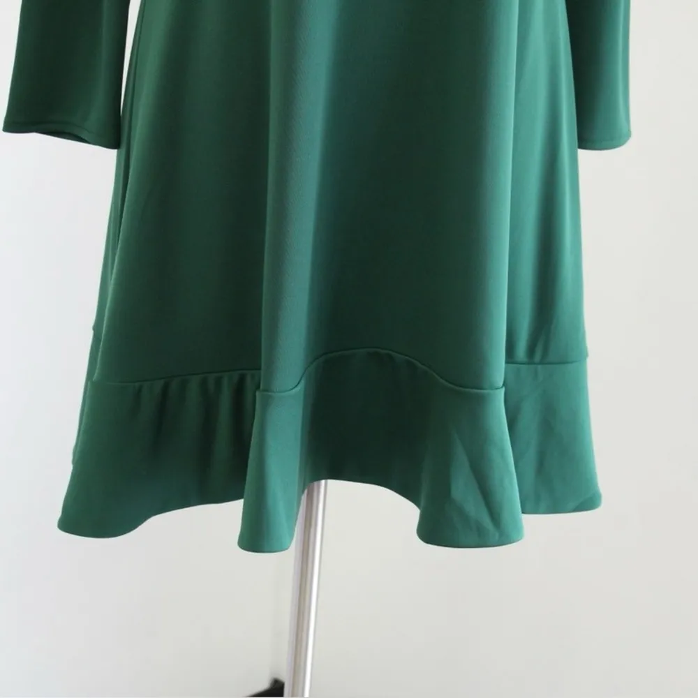 drop waist green dress BABEYOND Irregular Hemline Olive Green 1920s Inspired Cocktail Dresses, 20s Theme Party Dress, Size 20