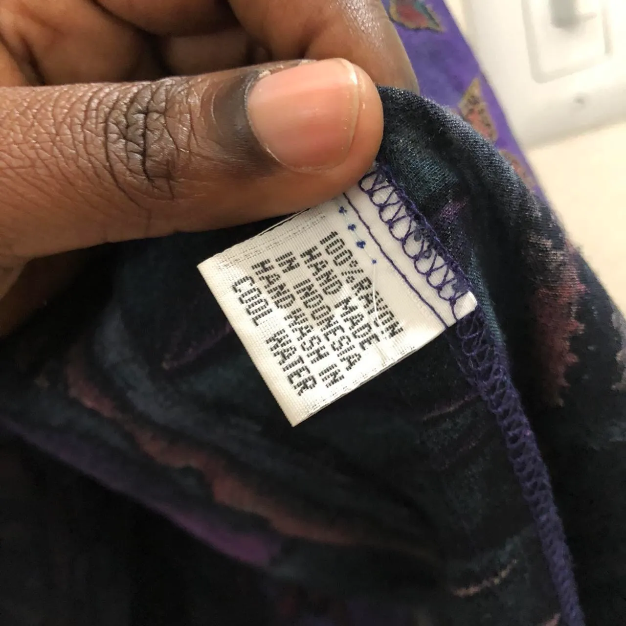 VTG Purple black colorful multicolor hobo boho hippie indie western patchwork cardigan kimono jacket sleeveless w/tassels - Image 5