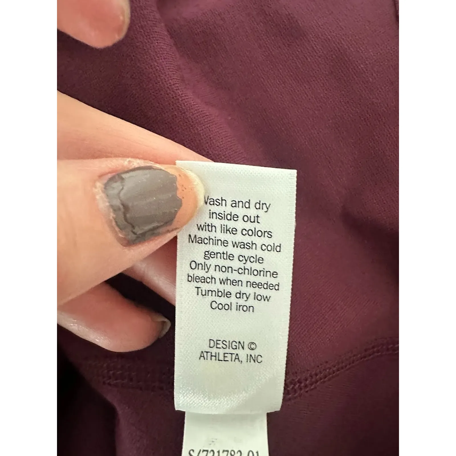 Athleta En Route Dress Fit & Flare Chianti Burgundy Dress Size Medium Travel - Image 9