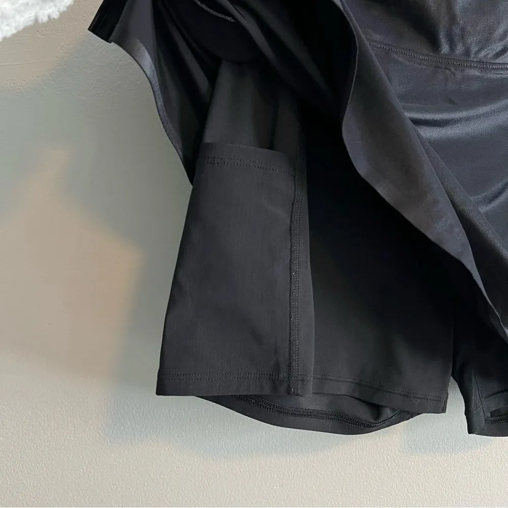 Greyson Skort Metallic Black Size Large - Image 8