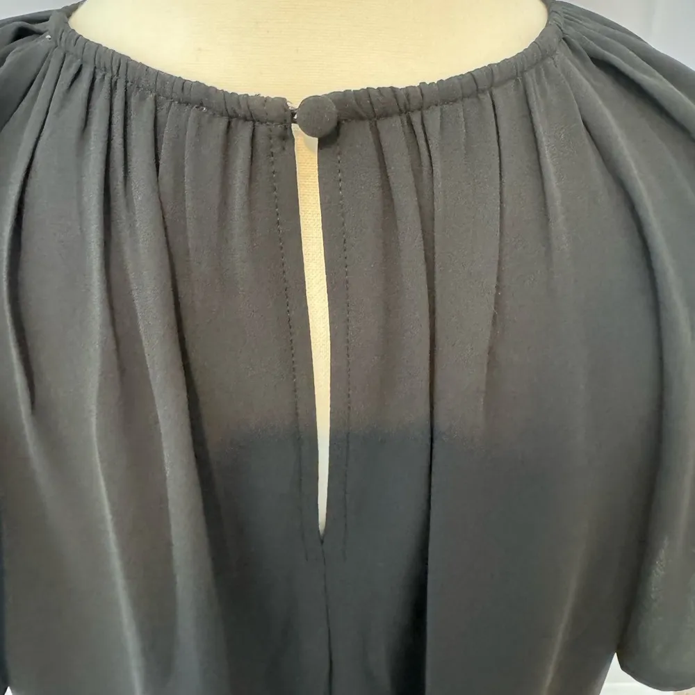 NWT Lark and Ro Blouse Black Size 6 - Image 3
