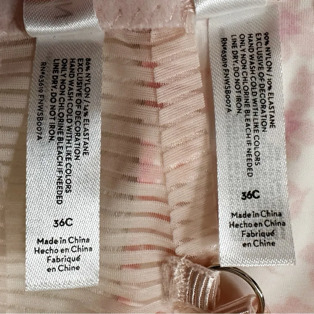 Nine West Intimates BUNDLE (2) Padded Push Up Bra, Size 36C - Image 11