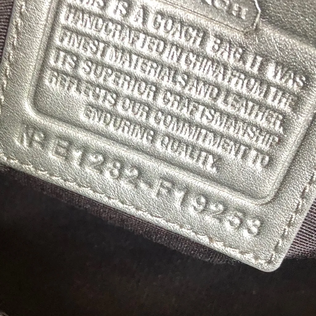 Coach F19253 Soho signature Carryall Satchel bag - Image 7