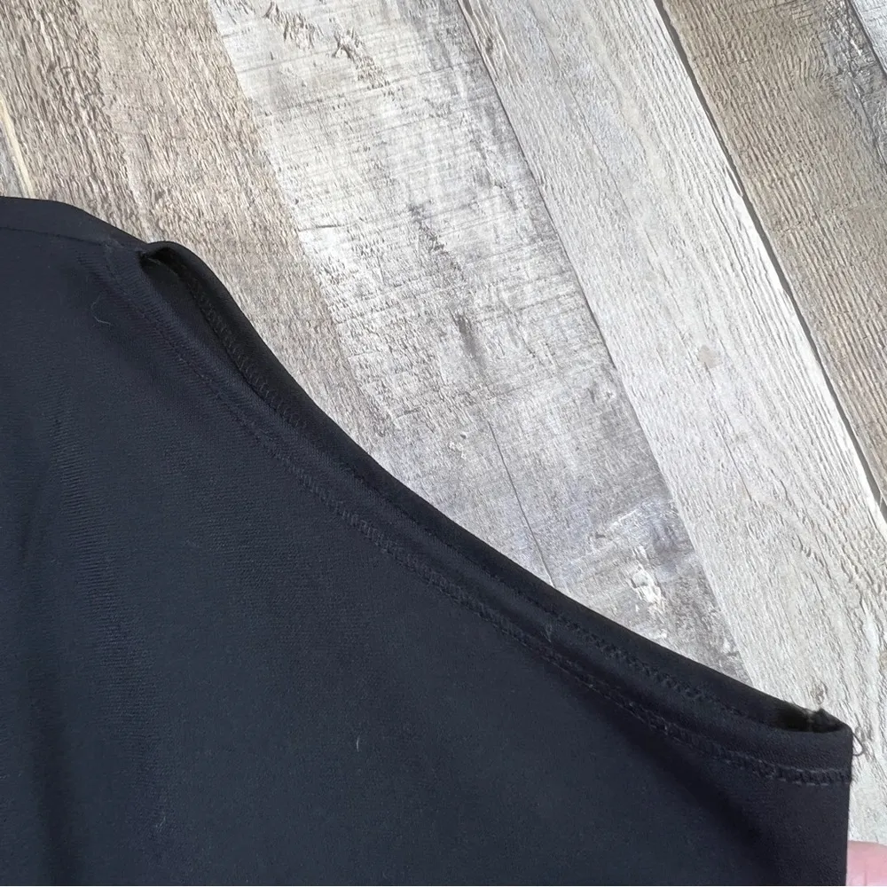 Rachel Rachel Roy Women’s Black Casual VNeck Sleeveless Surplice Dres Size M - Image 6