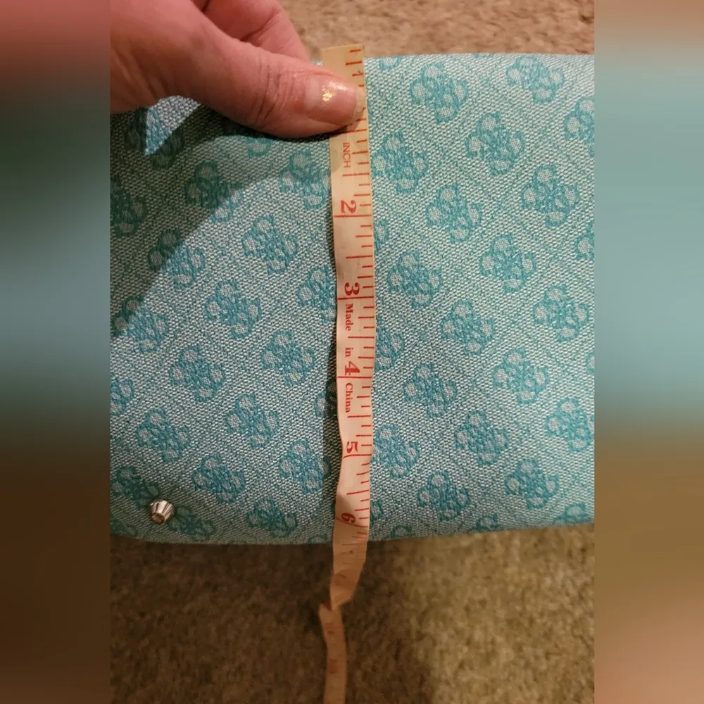 Guess Vintage Turquoise  Purse - Image 4