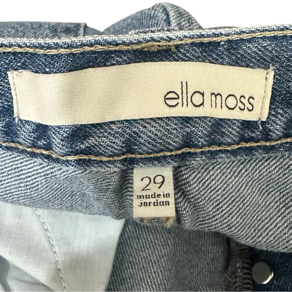 Ella Moss High Waist Straight Ankle Jeans Size 29 - Image 6