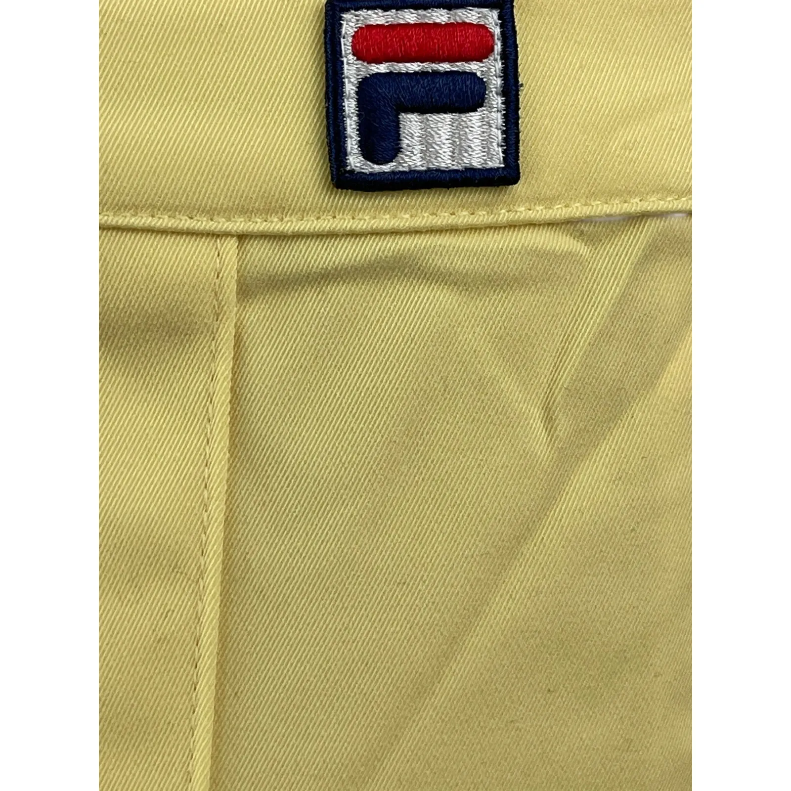 Fila x Hailey Women's Yellow Mid Waist Pleated Golf Tennis Mini A Line Skirt 4 - Image 5