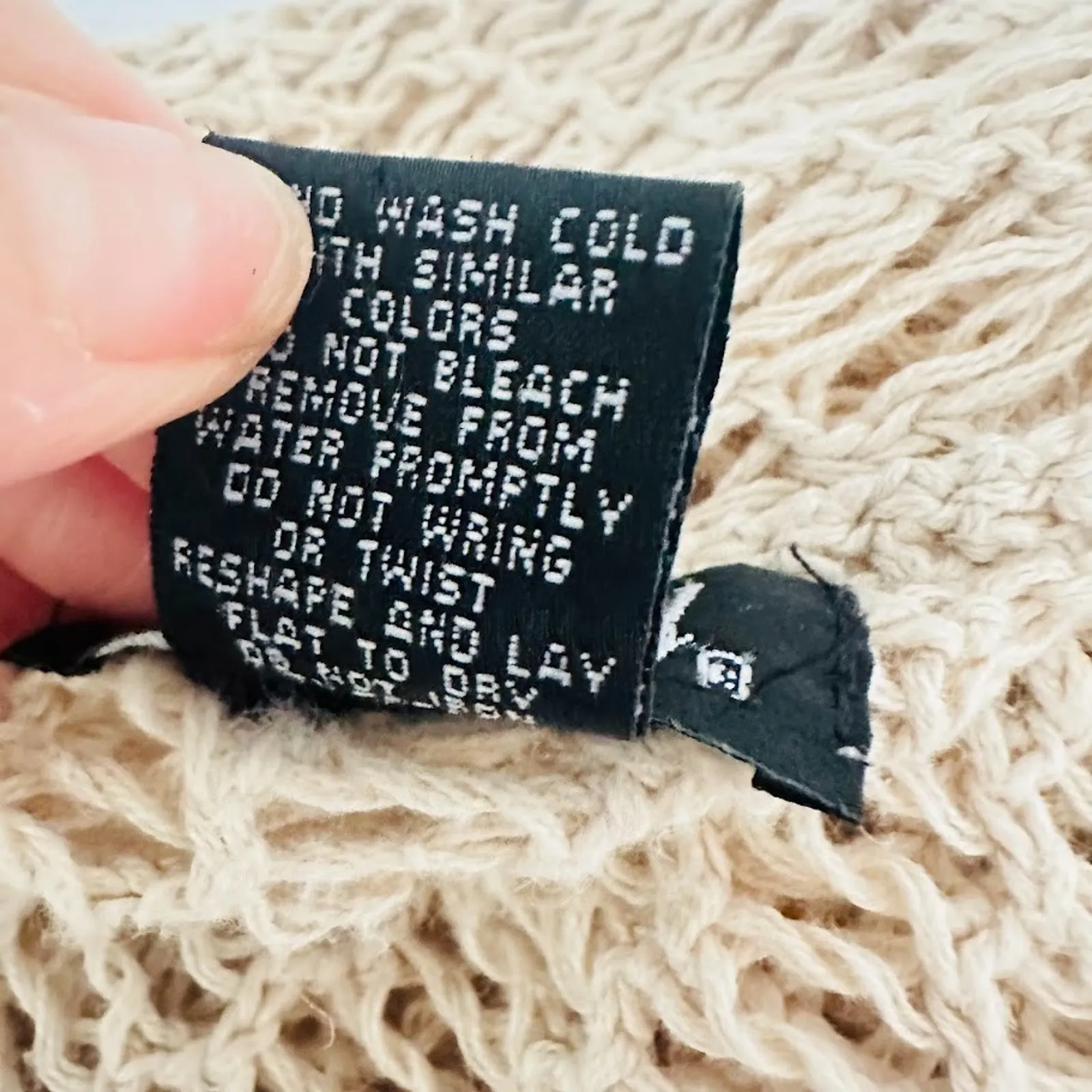 Vintage Y2K Wet Seal Sweater M Boho Crochet Beachy Fairy Hippie Festival Cottage - Image 8