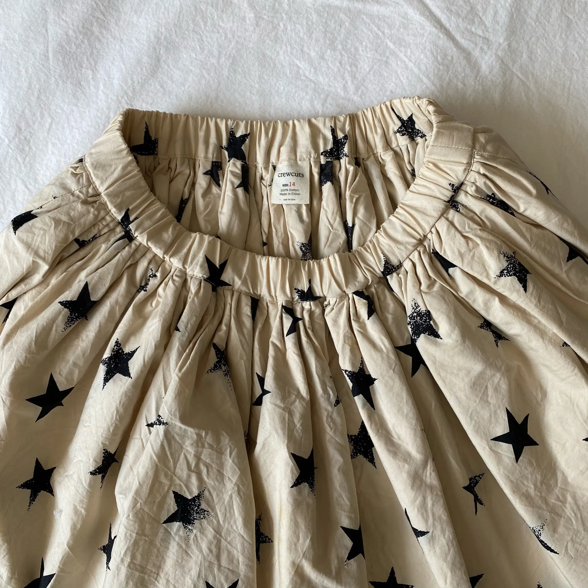 Crewcuts Star Print Puffy Layered Mini Skirt - Image 3