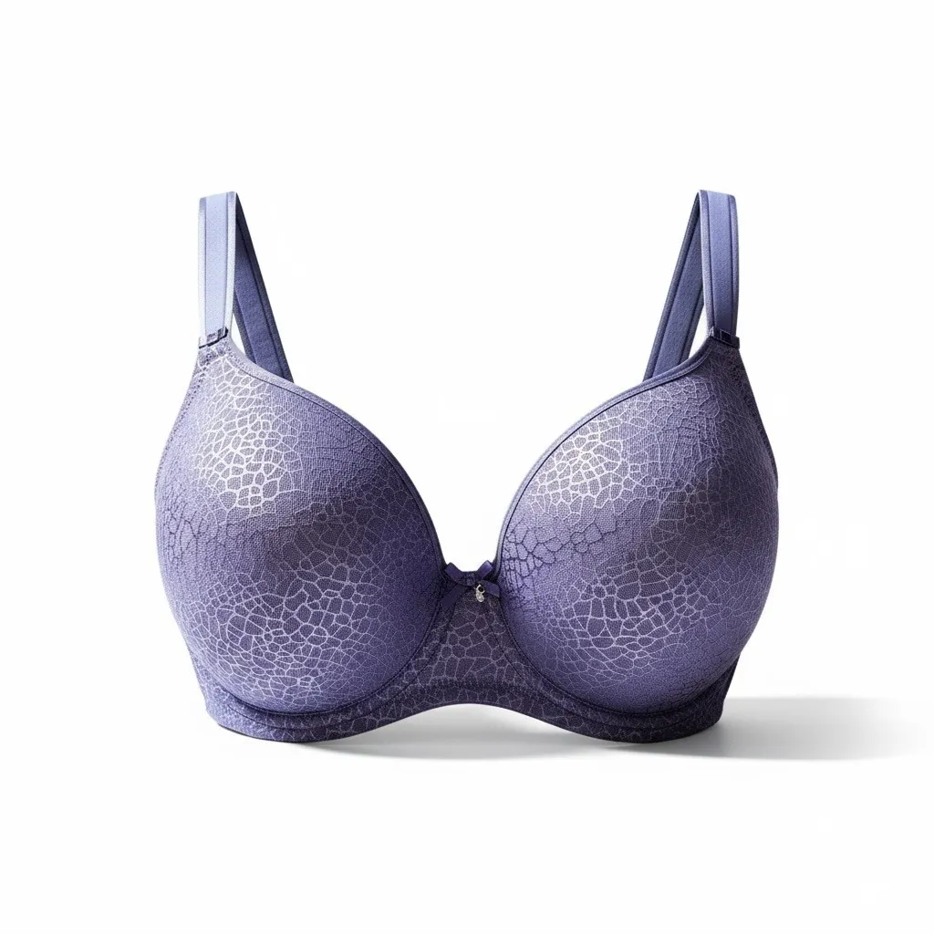 Chantelle Women's C Magnifique Full Coverage Underwire Bra 34DDD Lavender Lace - Image 2