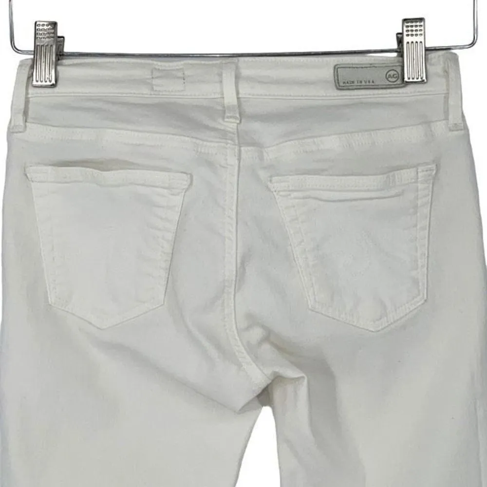 AG Adriano Goldschmied Women's The Legging Ankle Super Skinny Pants Jeans 25R Wh - Image 4