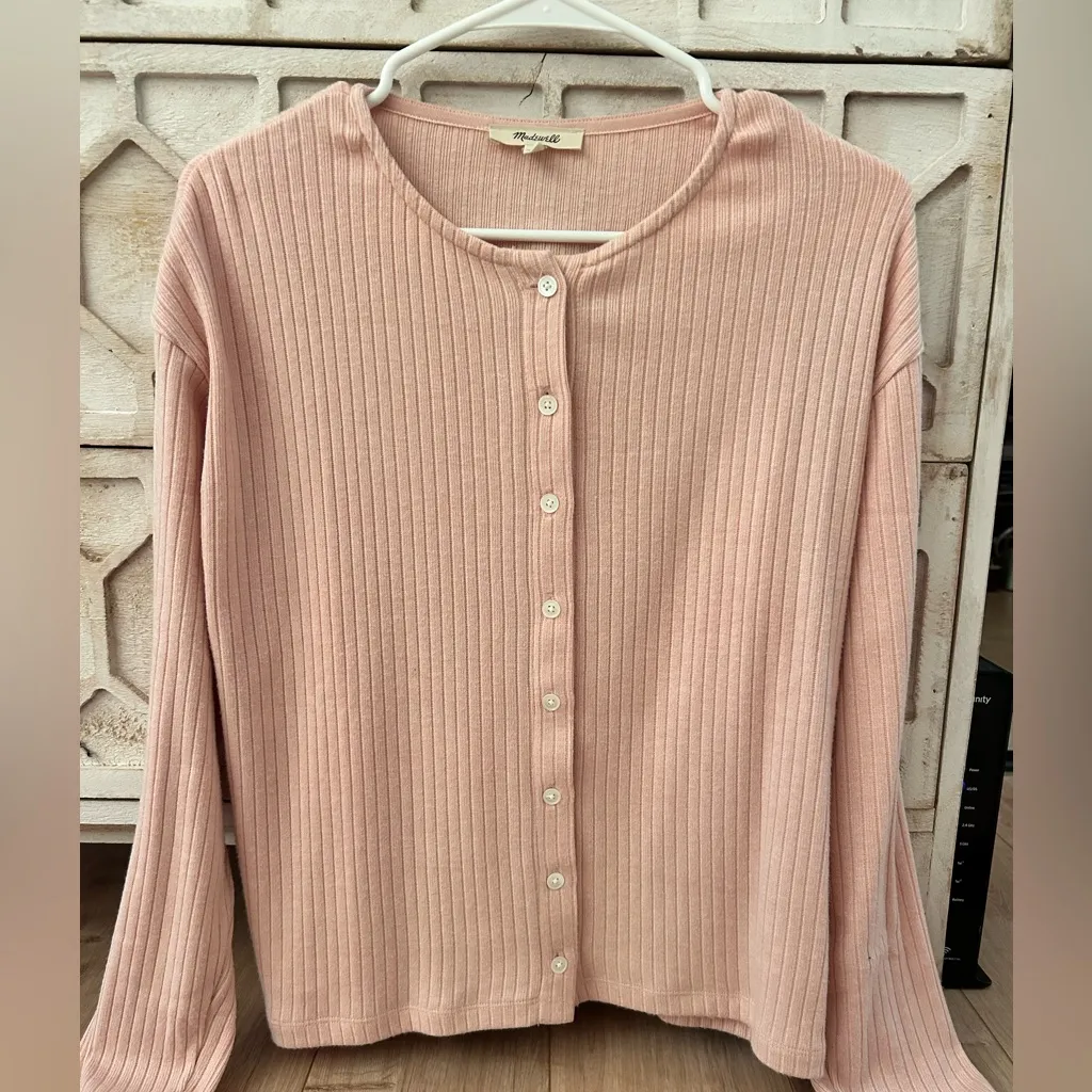 Madewell  Relaxed Button-Front Cardigan - Image 5