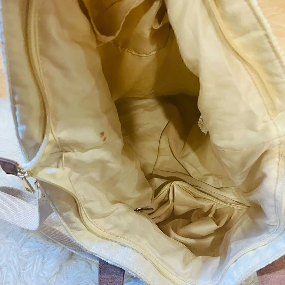 Merona large crotchet style beachy large tote - Image 7