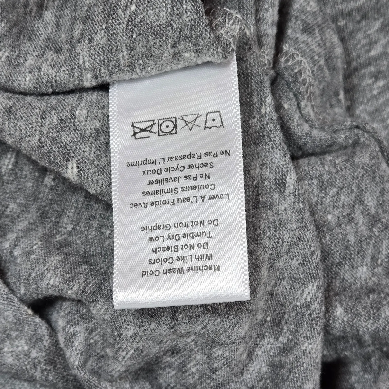 Spiritual Gangster Monogram Short Sleeve Crewneck‎ T-Shirt in Heather Gray S NWT - Image 7