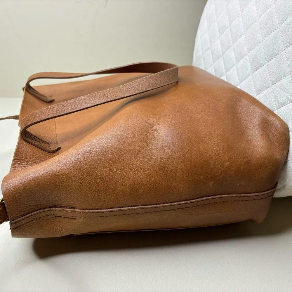 Madewell  Leather Transport Tote Brown - Image 2