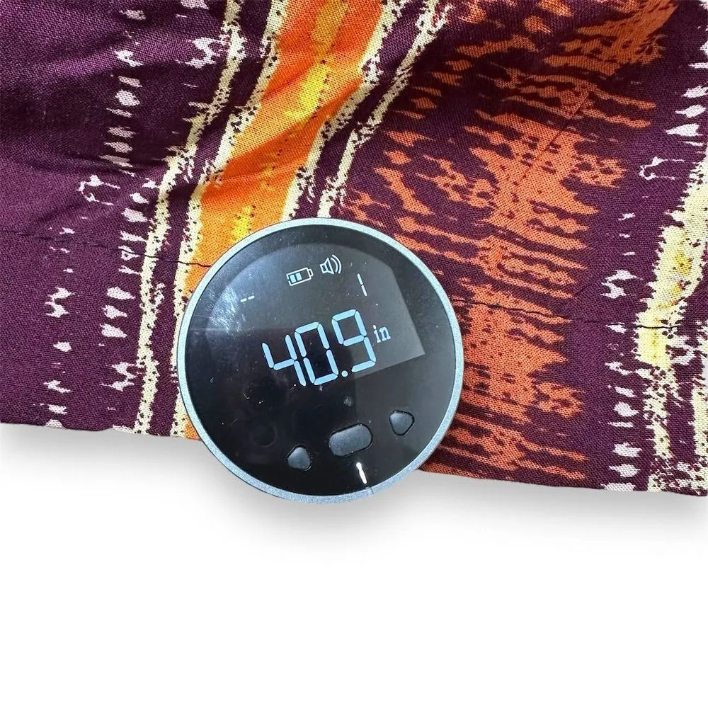 NWT LILI‎ Sport Women Striped Wide Leg Pants Black/Orange Size 1X Vacation Party Orange - Image 8