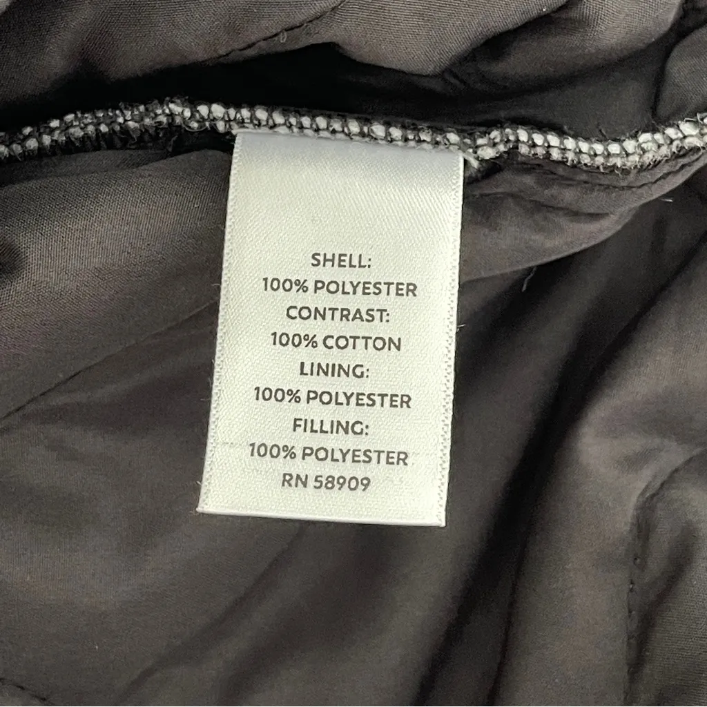 Westbound Women's Black & Cream Quilted Jacket Size S NWT - Image 9