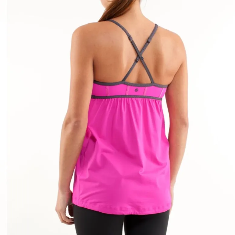 Lululemon VINTAGE (2011) Rehearsal Tank Top in Paris Pink - Image 2