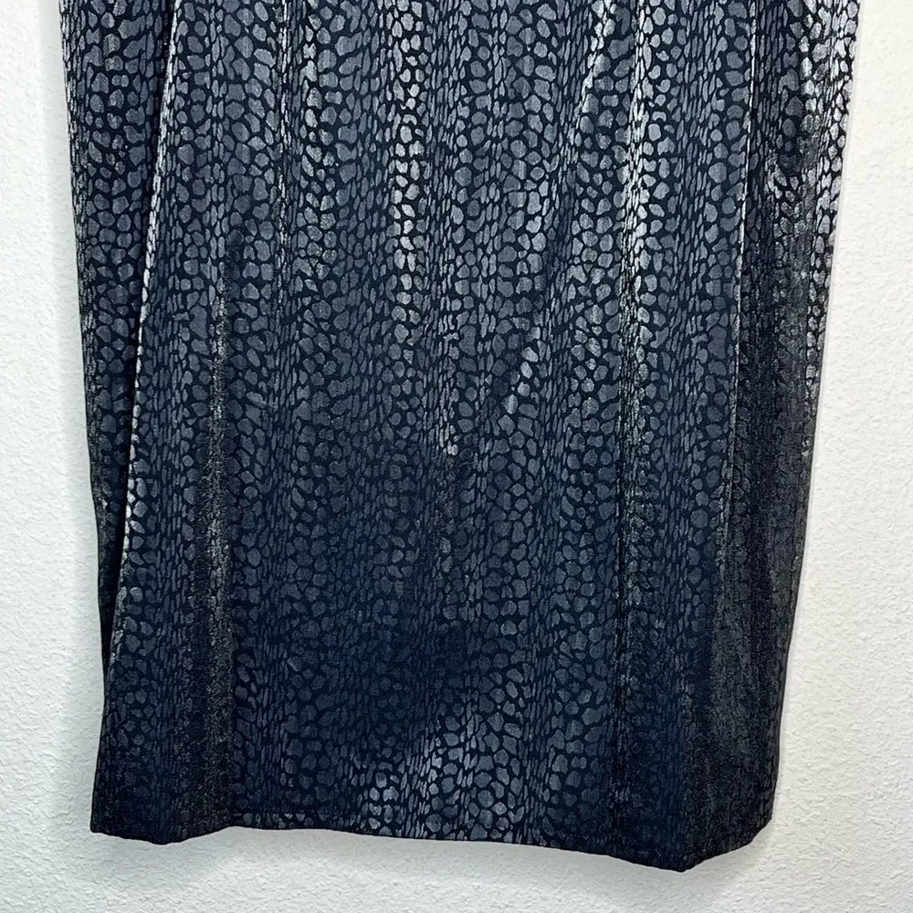 Vintage Pencil‎ Skirt Black Size 4 - Image 3