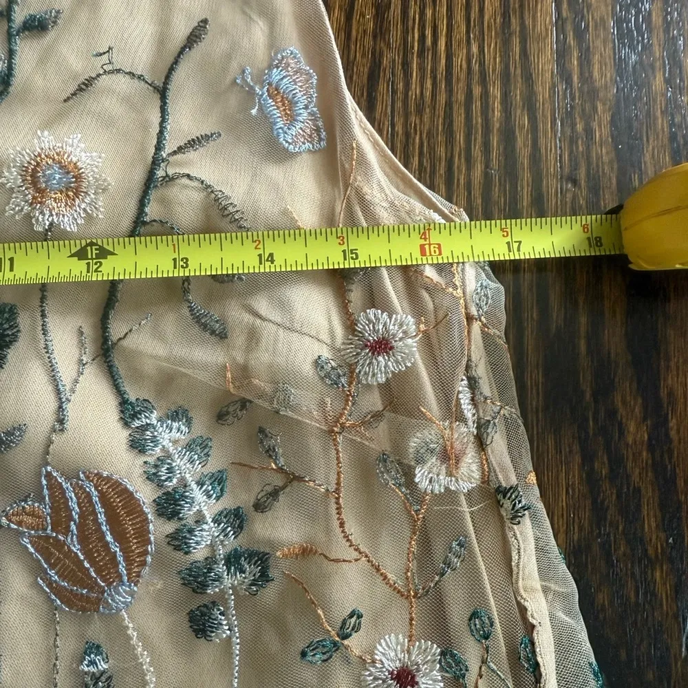 Umgee Tan Sequin Embellished Mini Sundress - Image 6