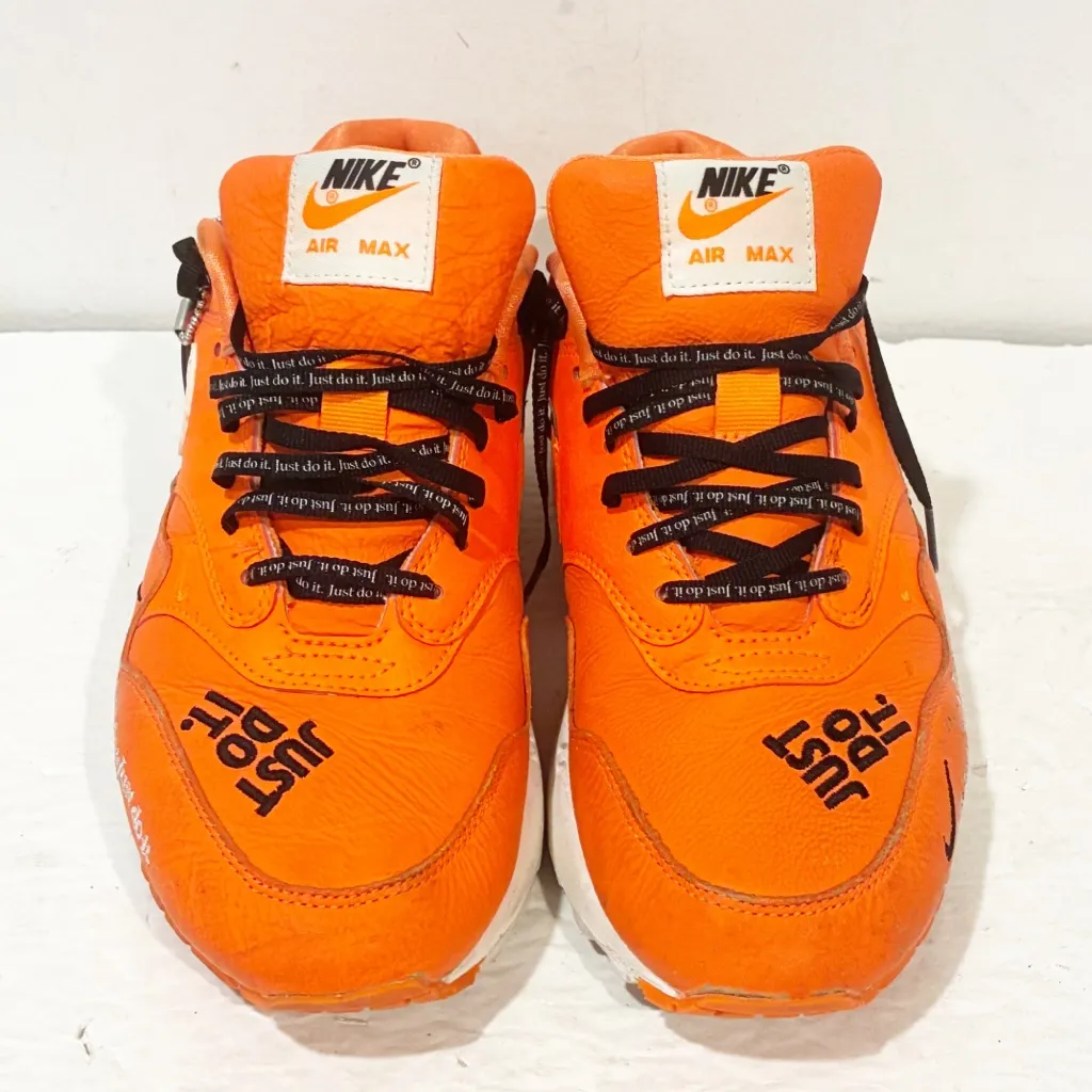 Nike Air Max 1 Just Do It 2018 AO1021-800 Orange White Womens Size 8 Sneaker - Image 2