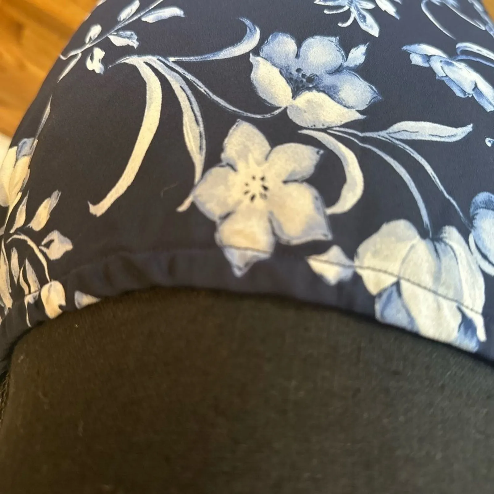 Impressions of California Blue Floral Skirt – Size M - Image 4