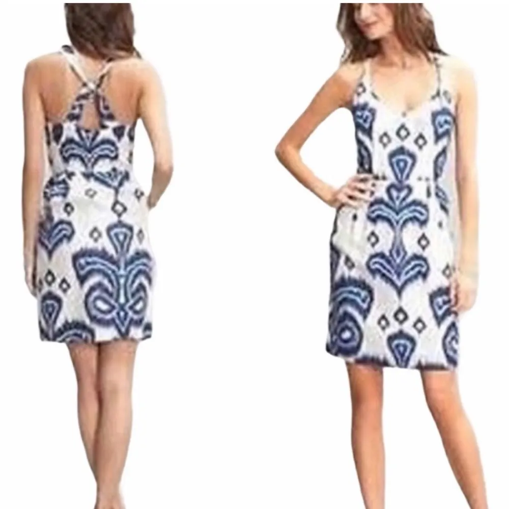 Banana Republic Silk Tye Dye Dress - Image 3