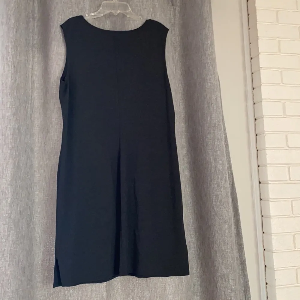 Max studio‎ size large charcoal a line dress - Image 4