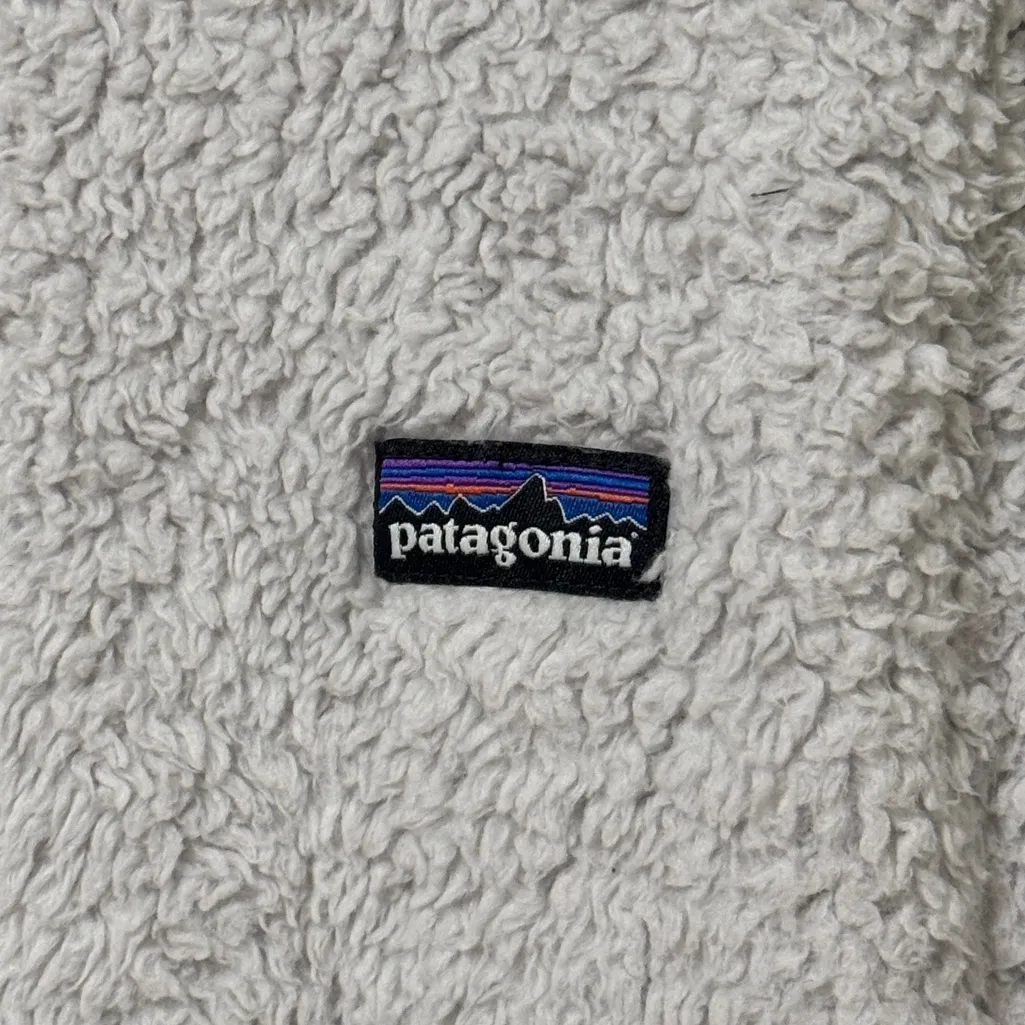 Patagonia Los Gatos Vest Women’s Size Small Gray Full Zip Fuzzy Jacket - Image 5