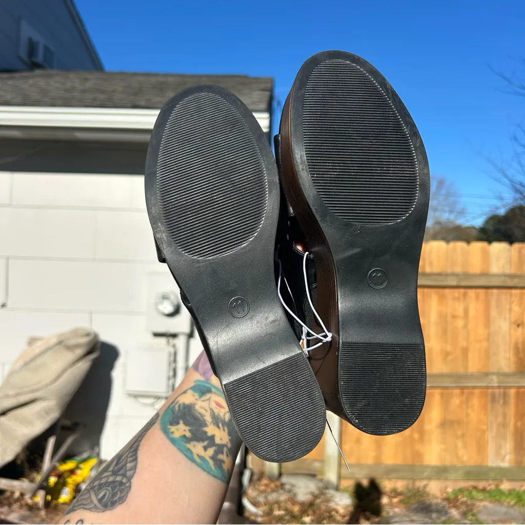 Nwt Women's Naomi Wood Wedge Heels- Universal Thread size 11 spring summer - Image 7